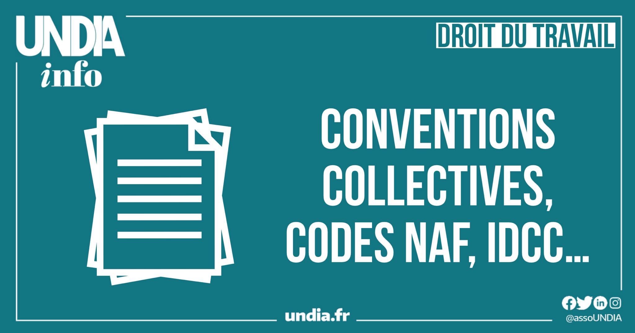 Convention collectives et NAF