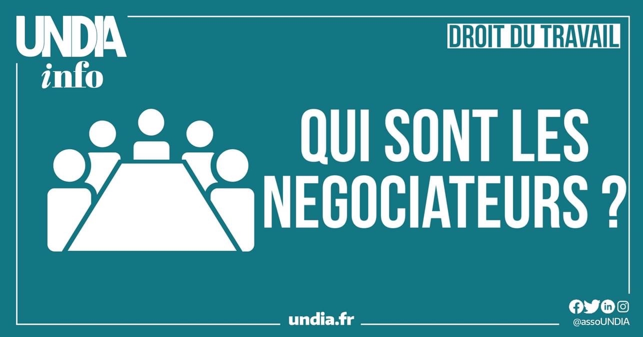 Qui sont les négociateurs ?
