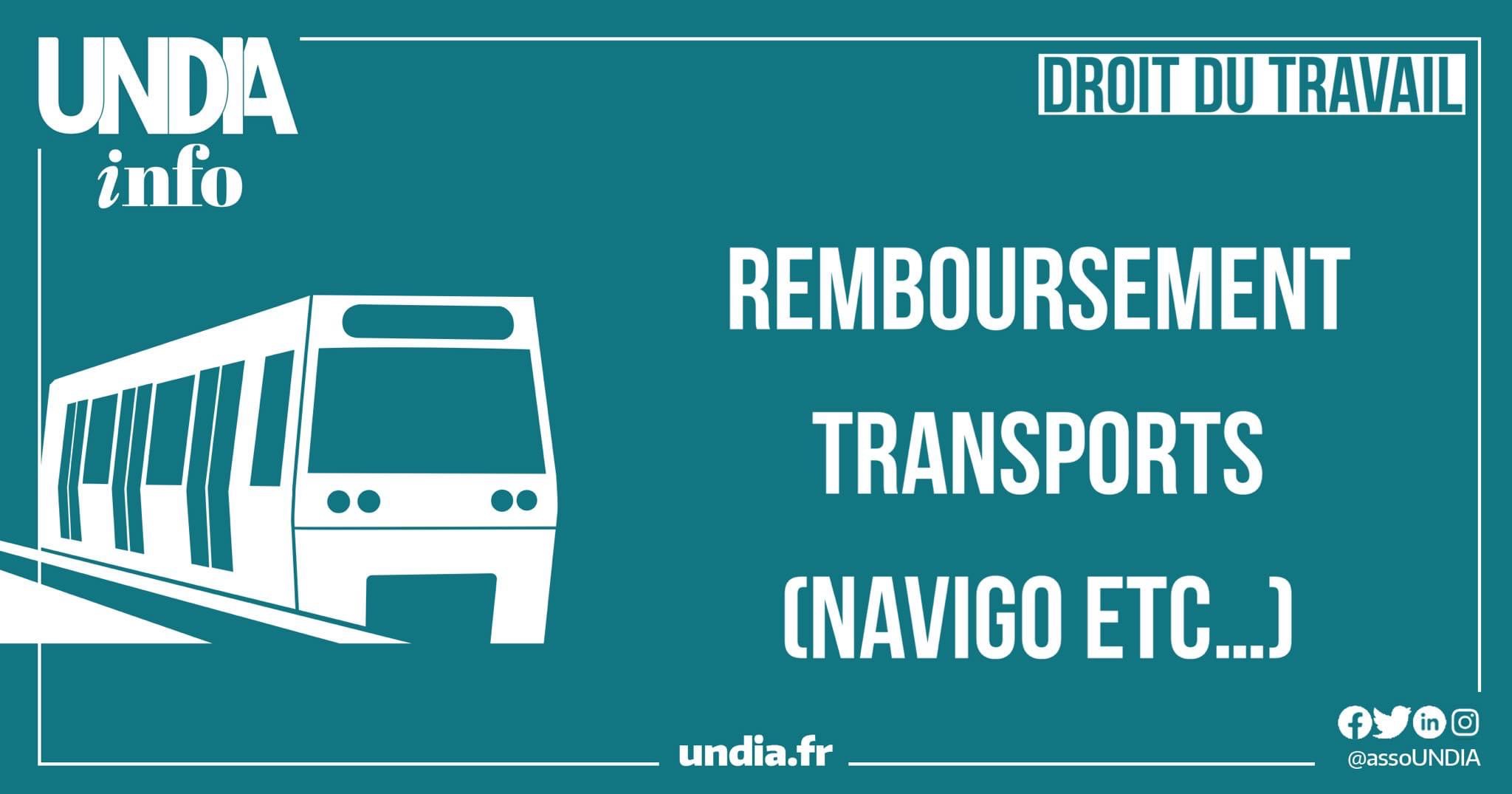Remboursement transports, vos droits...